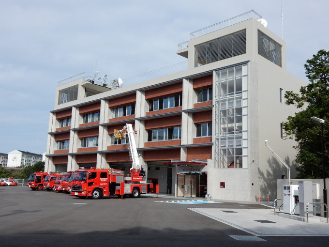 田辺市消防庁舎 | 一般社団法人　和歌山県建築士会田辺市消防庁舎